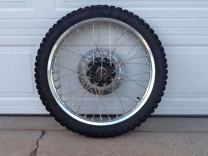 Kawasaki klr650 front wheel