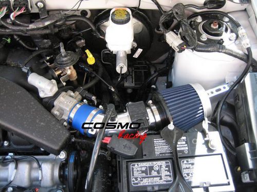 Racing pflow sri short ram air intake escape/tribute/mariner v6 3.0l cold filter