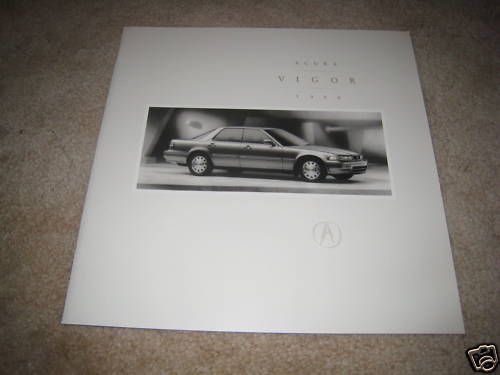 1994 acura vigor deluxe sales brochure large dealer literature