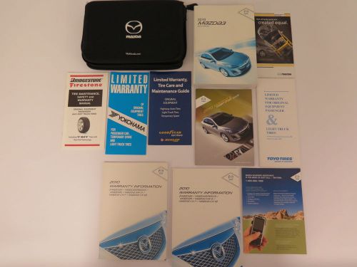 2010 mazda 3 owners manual book