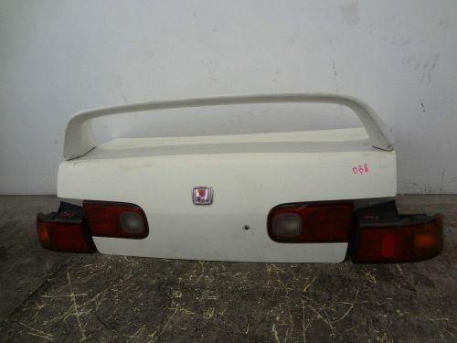 Jdm honda integra 94-01 type-r db8 4 door trunk lid spoiler wing tail lights