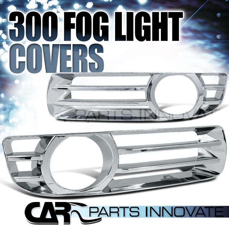 2005-2010 chrysler 300 base/limited/touring fog driving light covers
