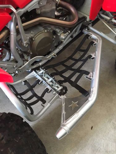 Lonestar racing trx450r nerf bars &amp; heel guards