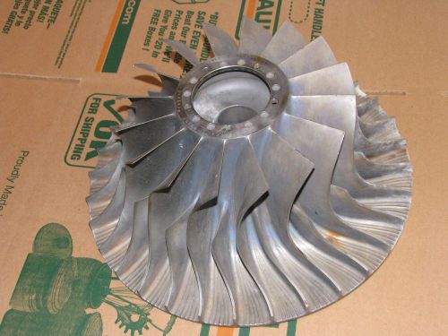 Turbine jet engine turbofan impeller from p&amp;w