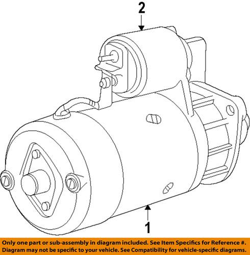 Bmw oem 12417638195 starter motor/starter