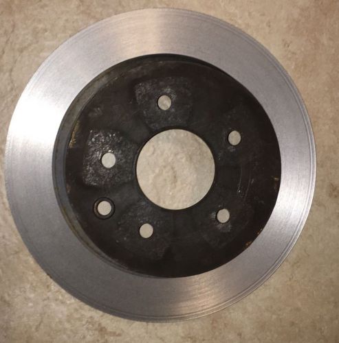 2003 nissan altima rear brake rotor set-machined turned