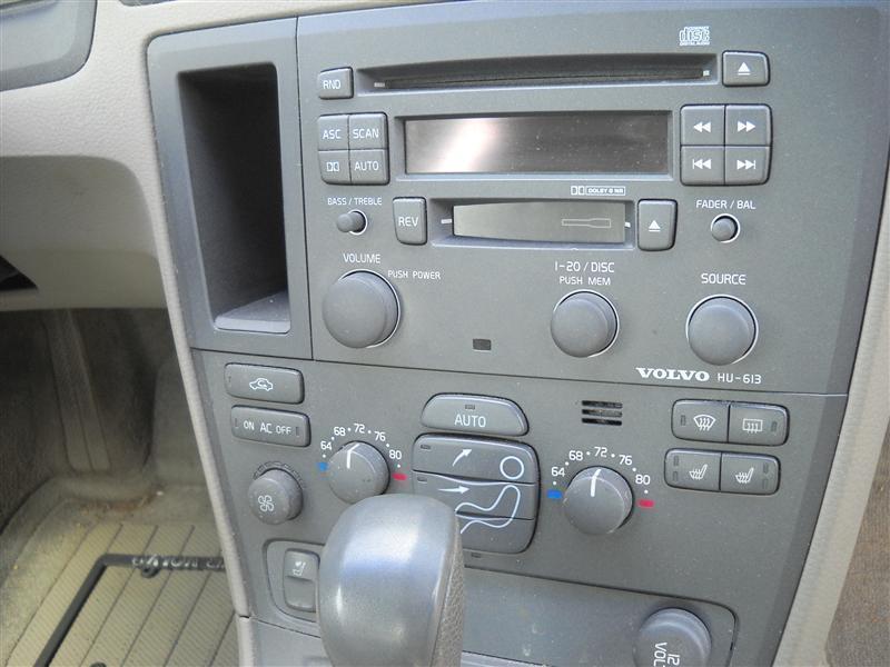 Radio/stereo for 01 02 03 04 05 volvo s60 ~ recvr mkd hu-613 on radio