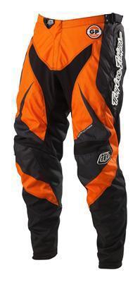 Troy lee designs gp mirage pants men's 38 polyester orange/black