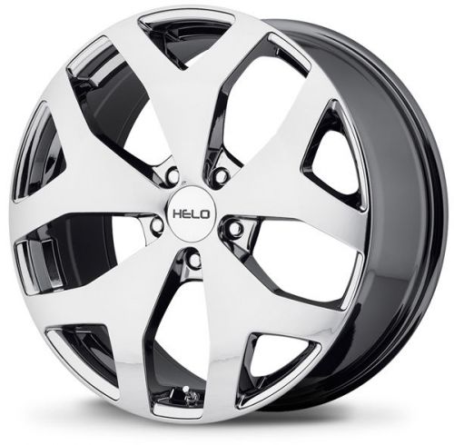 Helo he881 18x8 5x110 +38mm chrome wheels rims