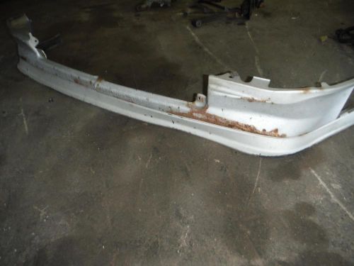 1985-1986 toyota mr2 - front air dam steel valence &amp; rubber lip spoiler