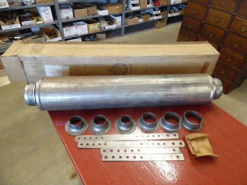 1934 1935 hupmobile 8 427t 527t rear muffler assembly nos