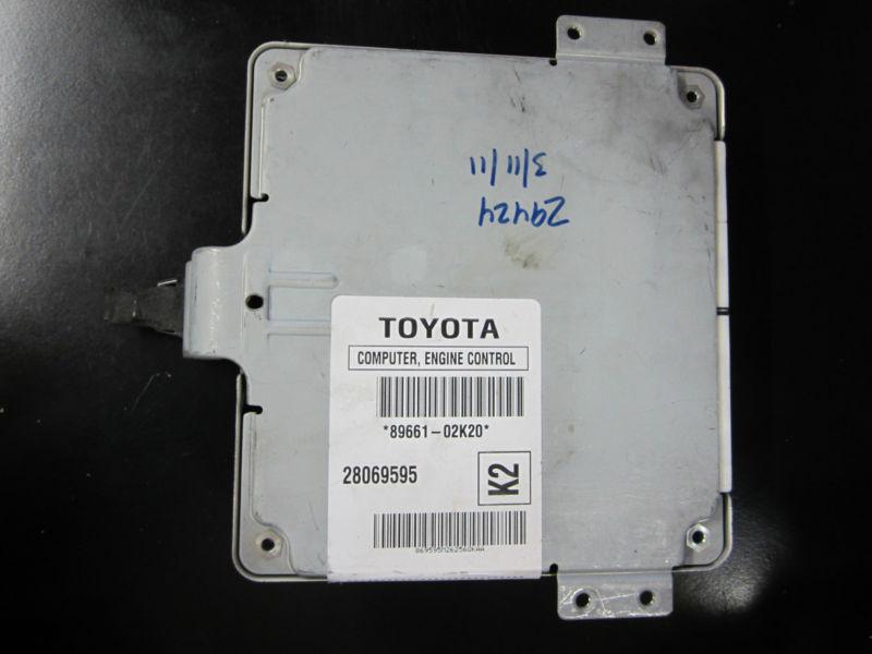 Ecm 89661-02k20 2005-2007 toyota matrix and corolla 