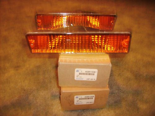 1981-1988 cutlass hurst olds 442 new amber parking lights