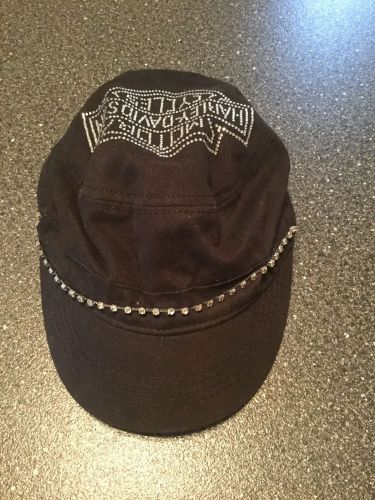 Ladies harley bling hat.