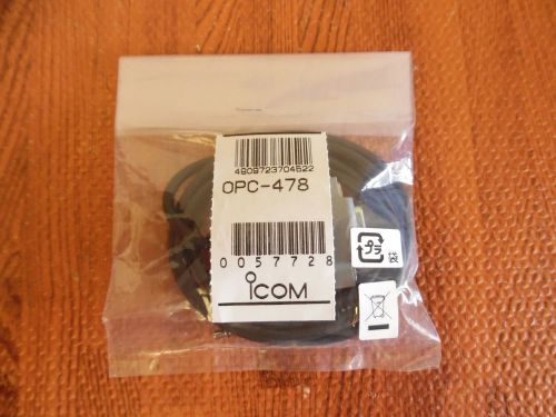 Genuine icom opc-478 pc to handheld programming cable w/rs-232s connector - new