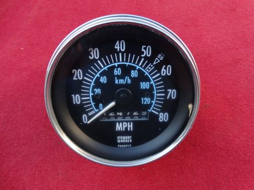 Stewart warner 359 peterbilt 80 mph mechanical speedo gauge speedometer
