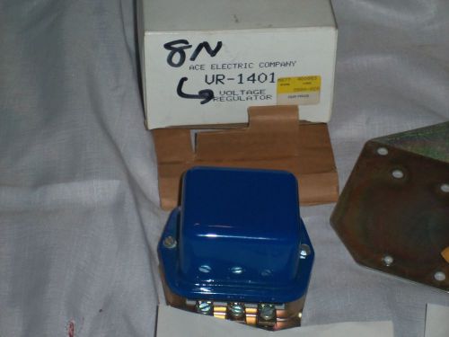 Vr1401   8050-506   voltage regulator  6 volt ford  prestolite nib w/mount plate