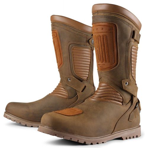 New icon one-thousand/1000 prep adult leather/waterproof boots, brown, us-9