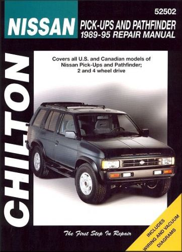 Nissan pick-up trucks, pathfinder repair manual 1989-1995