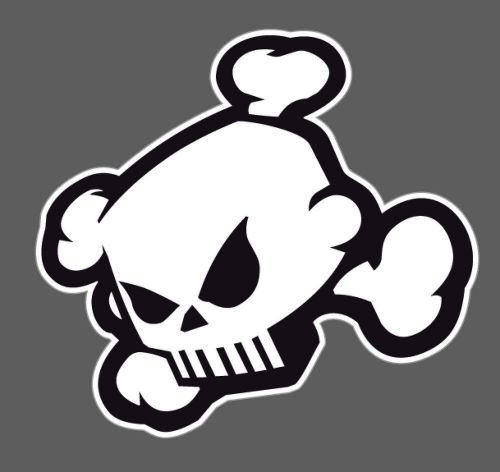 Rally skull sticker #37 wrx jdm drift ken dc hoonigan tein rota boom hellaflush