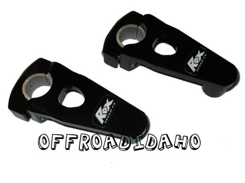 Rox speed handlebar pivot bar elite snowmobile 3.5&#034; pivoting riser 7/8 or 1-1/8&#034;