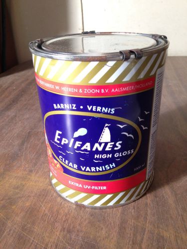 Epifanes clear gloss varnish quart cv1000