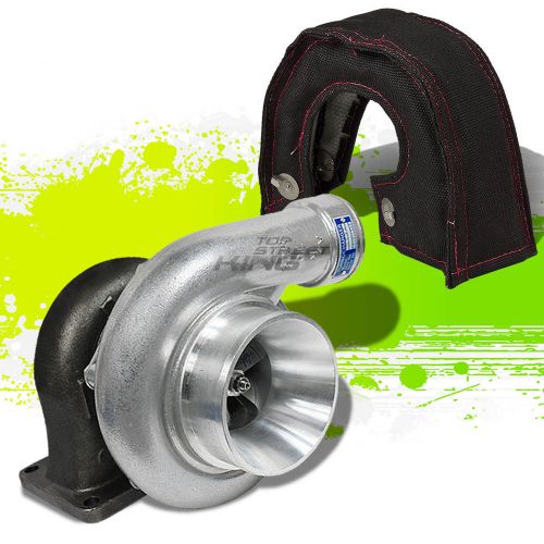 Gt3540 ar.70 dual ball bearing turbo/turbocharger free float+black blanket rs