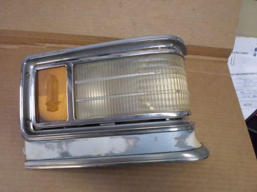 1975 1976 cadillac deville right rh passenger corner light lamp assembly oem