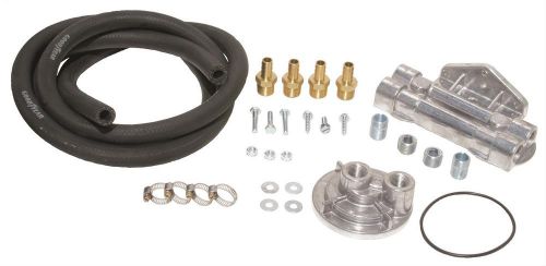 Perma-cool 10711 dual, oil filter relocation, 3/4&#034;-16 thd, kit