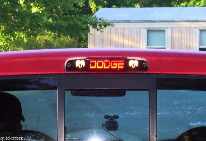 Dodge dakota 3rd brake light decal overlay 97 98 99 00 01 02 03 04