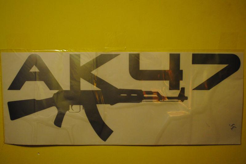 Great legendary ak47 gun vinyl sticker decal