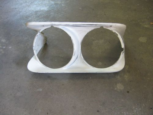 1969  thru  1982  corvette  headlight  bezel,   l/hand,  g.m.  original