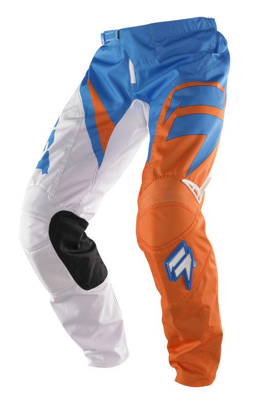 Shift assault youth race orange / blue pant motocross dirtbike atv mx 2014 pants