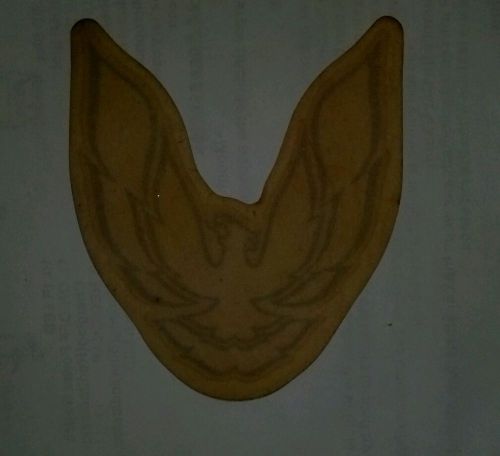 1980s firebird nosecone decal genuine gm.