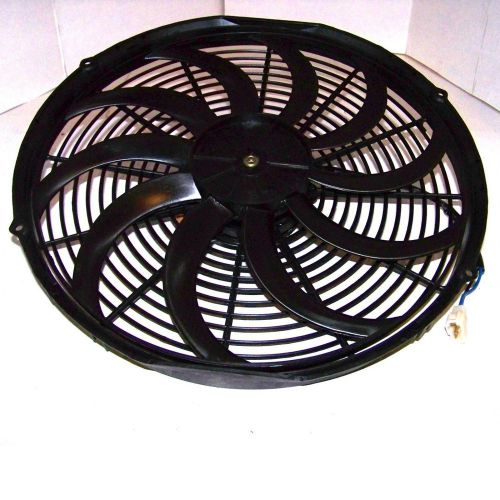 Radiator cooling fan zirgo kit zfb16s 12v electric motor engine parts electric