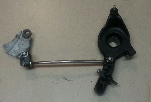 Johnson evinrude omc throttle, spark lever and cam asbly 320971 389123 398134