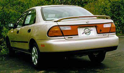 Painted mazda protege custom style spoiler 1995-1998