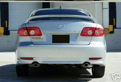 Painted mazda 6 factory style spoiler 2003-2008