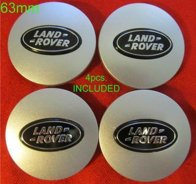 4 land rover supercharged wheel center caps wheel hub center set cap black