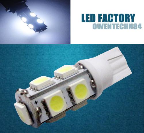 Oa 2x xenon white 9-smd led 158 194 w5w 159 555 car wedge lights bulbs #oa31