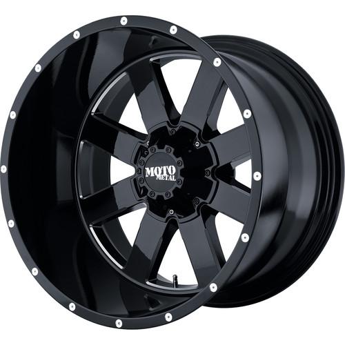 20x9 black moto metal mo962 8x170 +0 wheels nitto trail grappler 295/60/20