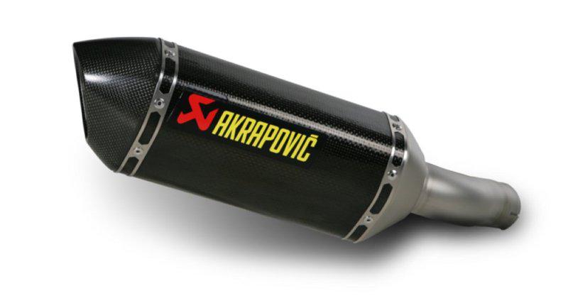 Akrapovic slip-on muffler hexagonal ti/cf/cf for yamaha yzf-r1 2009-2012