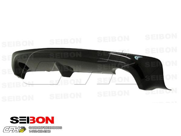 Seibon carbon fiber mg-style carbon fiber rear lip acura, honda civic, csx 06-10