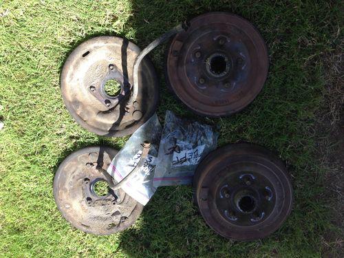 1965 ford mustang v8 front drum brakes