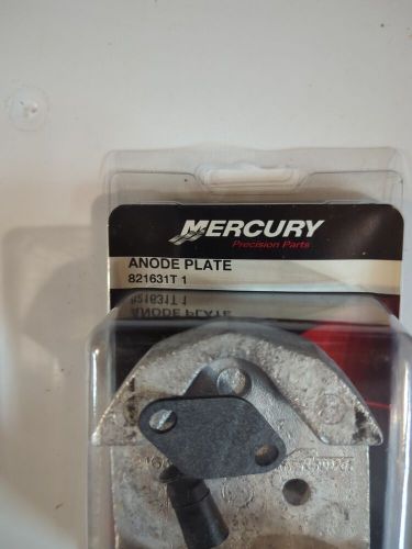 Oem mercury gimbal housing anode plate 821631t1 marine boat nos