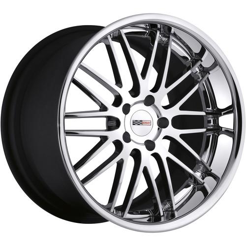 18x9 chrome cray hawk wheels 5x4.75 +50 chevrolet corvette c6 corvette c5 z06