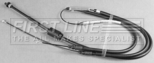 Handbrake cable fits vauxhall meriva b 1.7d rear 2010 on hand brake parking new