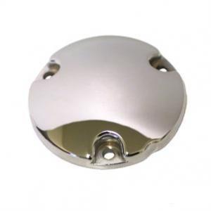 Baron oil filter cover smooth chrome yamaha v-star 1100 custom 1999-2010