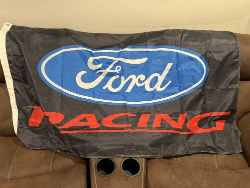 Ford racing 3&#039;x5&#039; flag/banner fast shipping