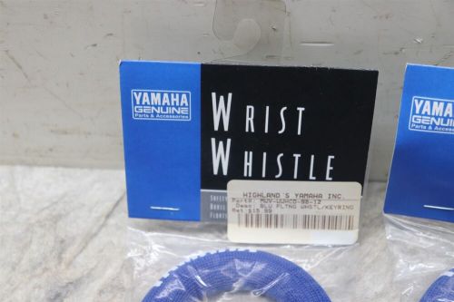 2-pack yamaha waverunner wrist whistle floating mwv-wwhcd-98-12